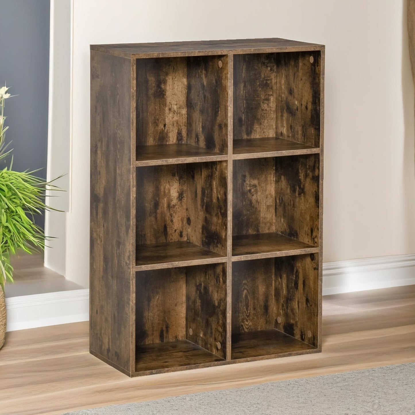 6 cube storage unit bookcase